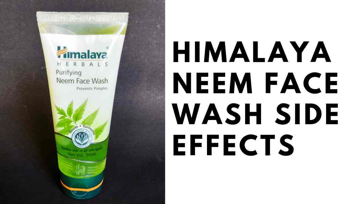himalaya neem face wash side effects