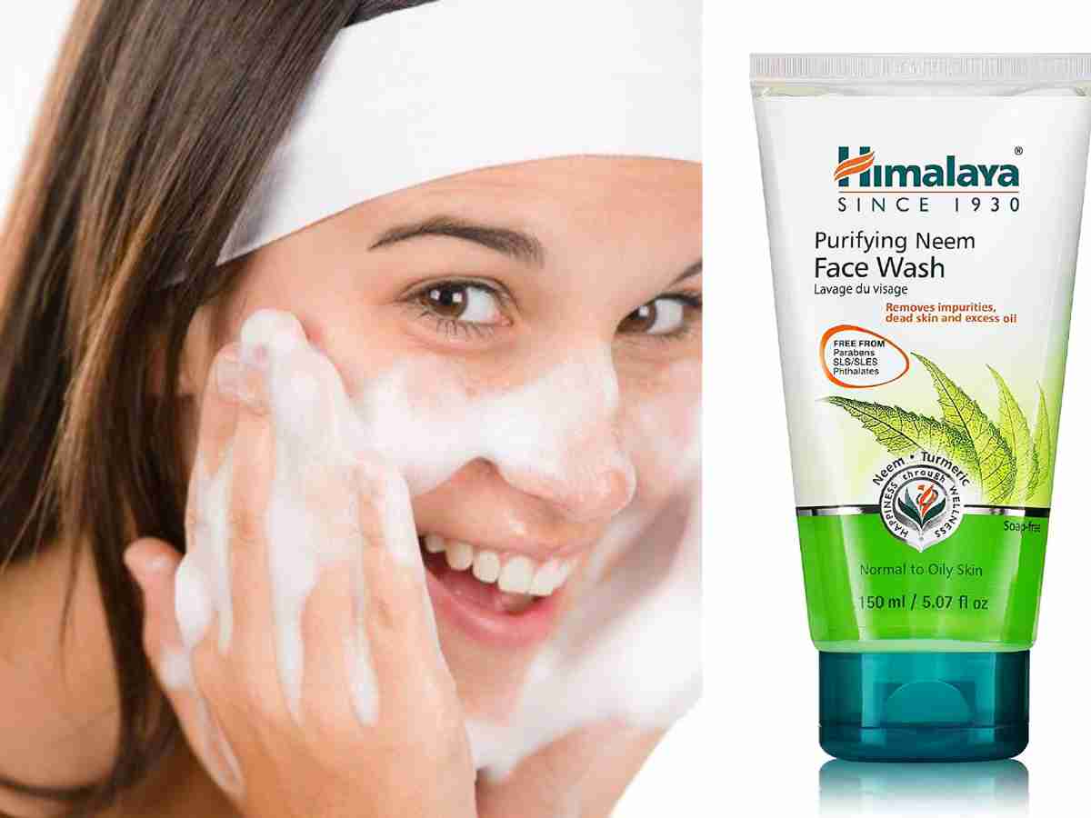 how to use himalaya neem face wash 