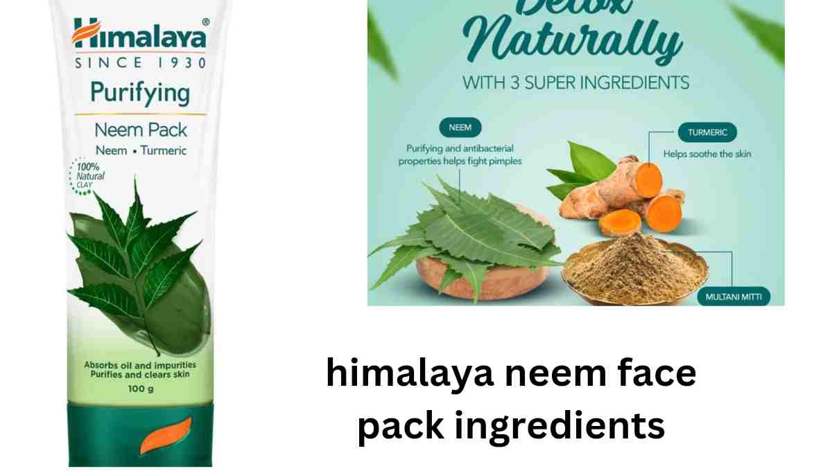 himalaya neem face pack ingredients